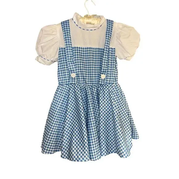 Rubies The Wizard of Oz Dorothy Gingham Dress Costume‎ Girls Medium 8-10 - Picture 1 of 12